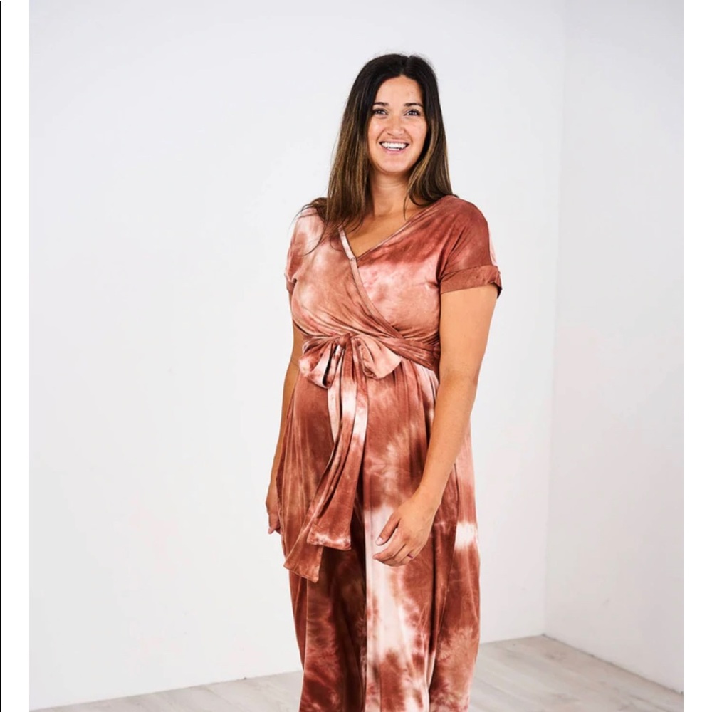 Latched mama jumpsuit